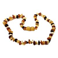 Baltic Amber for Africa Mixed Teething Necklace
